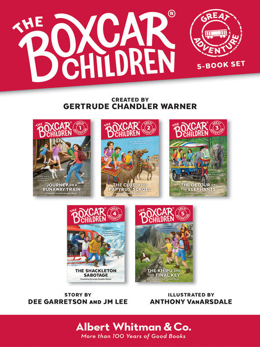 Title details for The Boxcar Children Great Adventure 5-Book Set by Gertrude Chandler Warner - Available